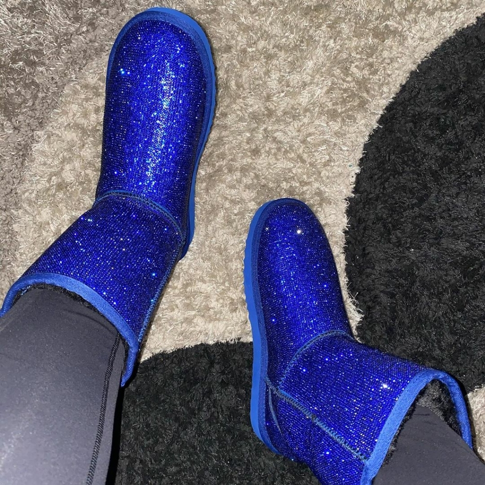 𝙇𝙖𝙨𝙩 10🖤💎Starry Night Swarovski Crystal - BLUE - Picture 2 of 7